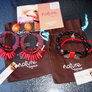 Nature Bijoux Genuine Coral Earnings Bracelet